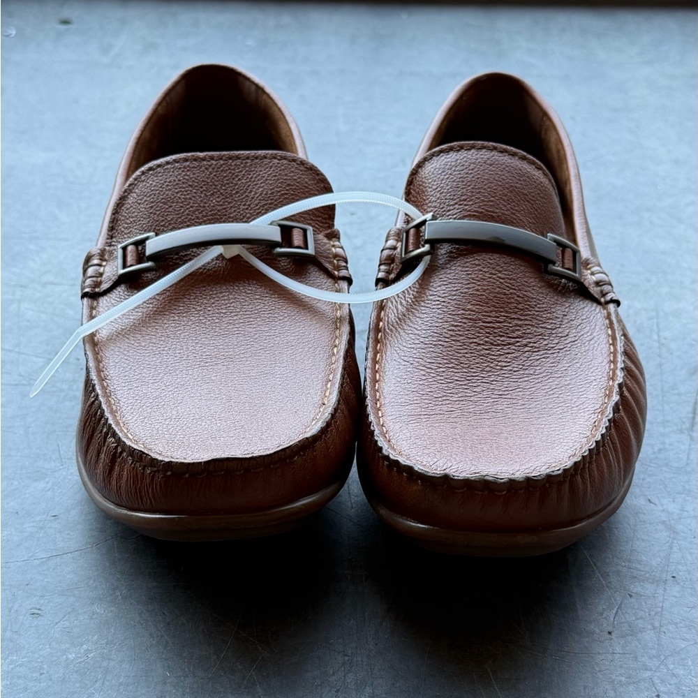 Steve Madden Brown Leather Loafers